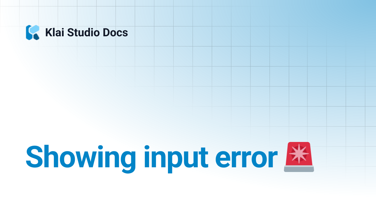 Showing input error 🚨 | Engineering Reference Docs | FM BetterForms Docs
