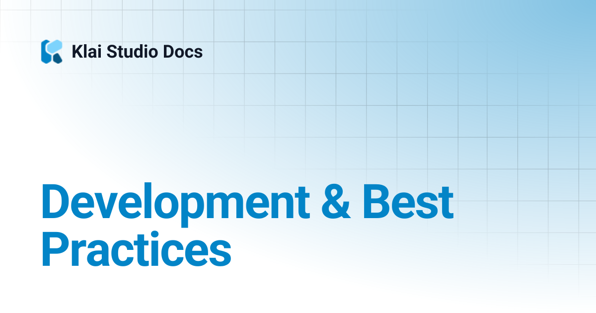 Development & Best Practices | FM BetterForms Docs
